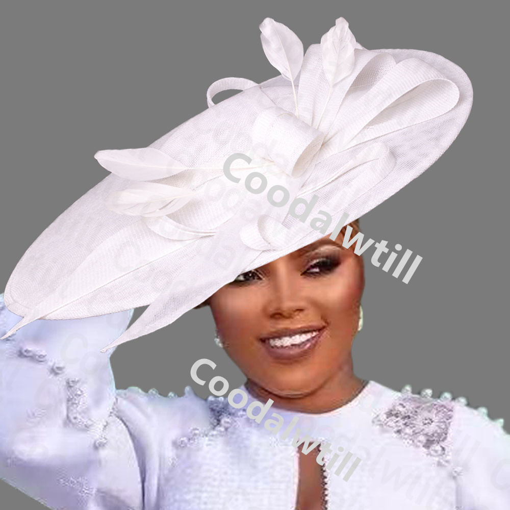 Women'S Fashion Kentucky Derby - Kentucky Derby Büyük Fascinator Şapka Kadın