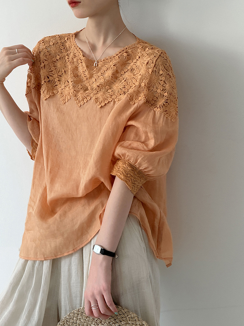 Women'S Fashion Jersey - 2026 Kadın Yaz % 100% Keten