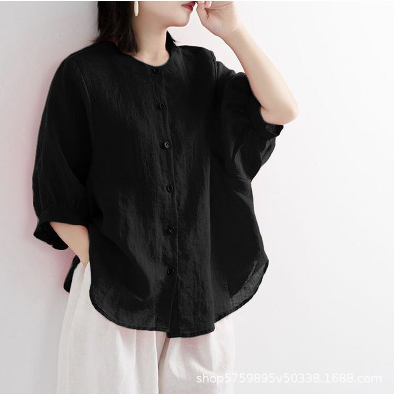 Women'S Fashion Jersey - Artı Boyutu Kadın Düz Renk Rahat