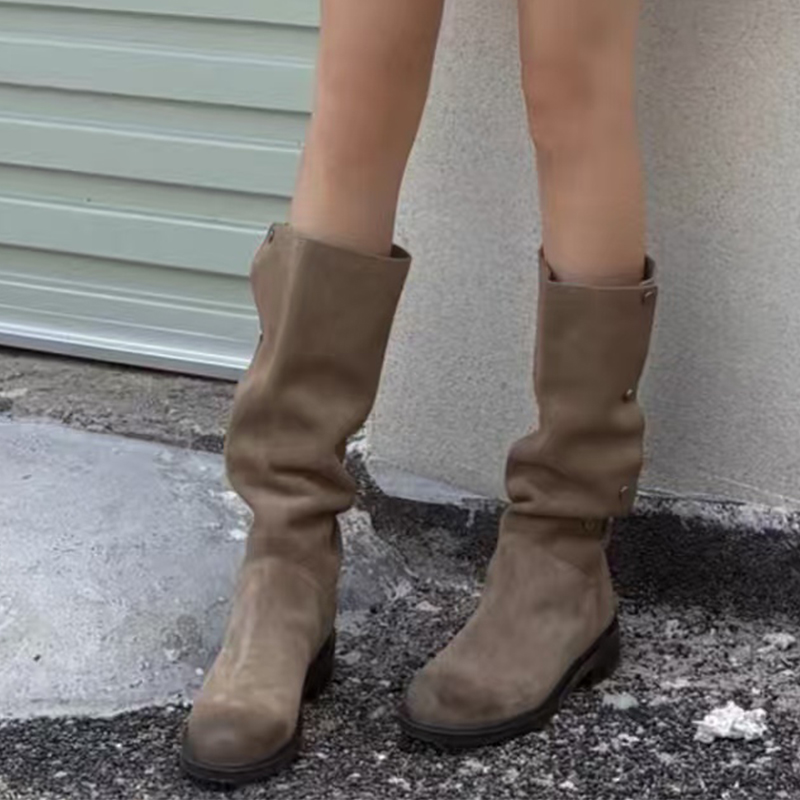 Women'S Fashion Boots 2025 - Moda Topuklu Kadın Yüksek Botları Günlük