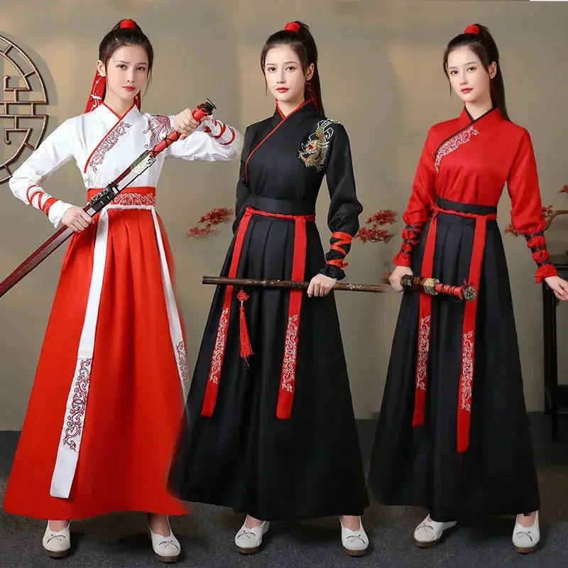 Women'S Fashion Leggings - Modern Hanfu Kadın Üst Etek 2