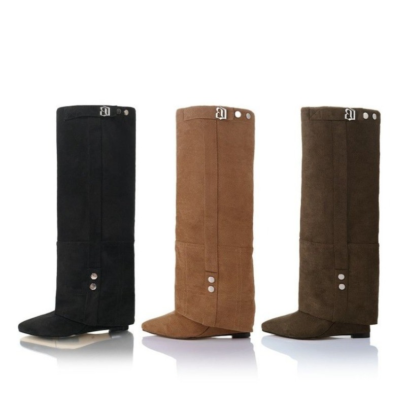 Women'S Fashion Boots 2025 - Kadın Botları Zarif Rahat Ayakkabılar Kadın