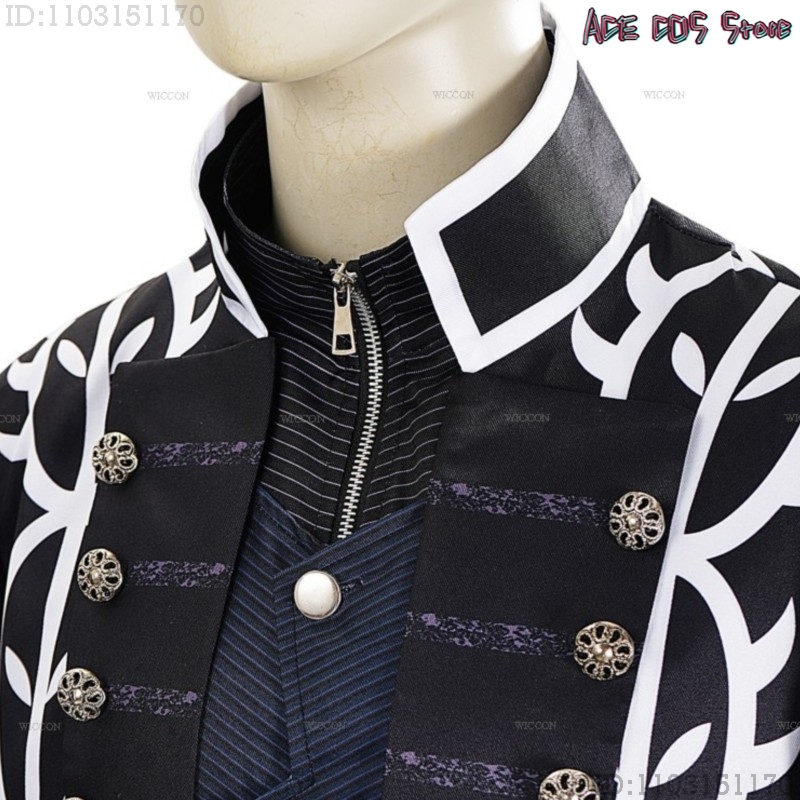 Knitted Vest Women - Fantasias Dmc Vergil Cosplay Tam Kostümler