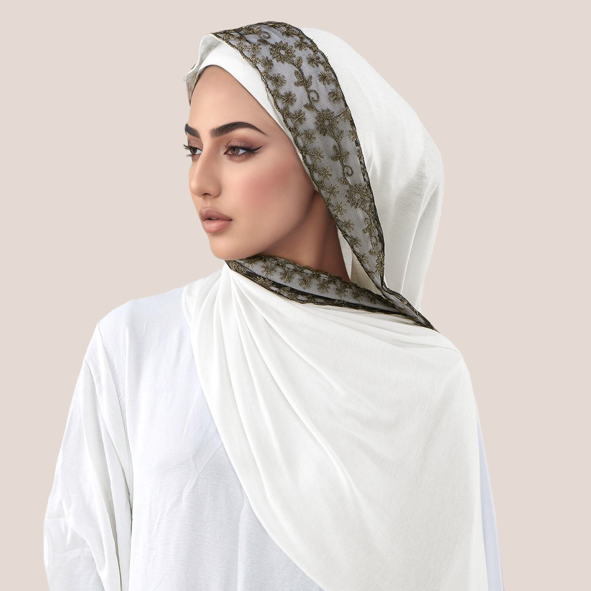 Dantel İşlemeli Pamuklu Jersey - Women'S Fashion Jersey incelemesi ve fiyatı