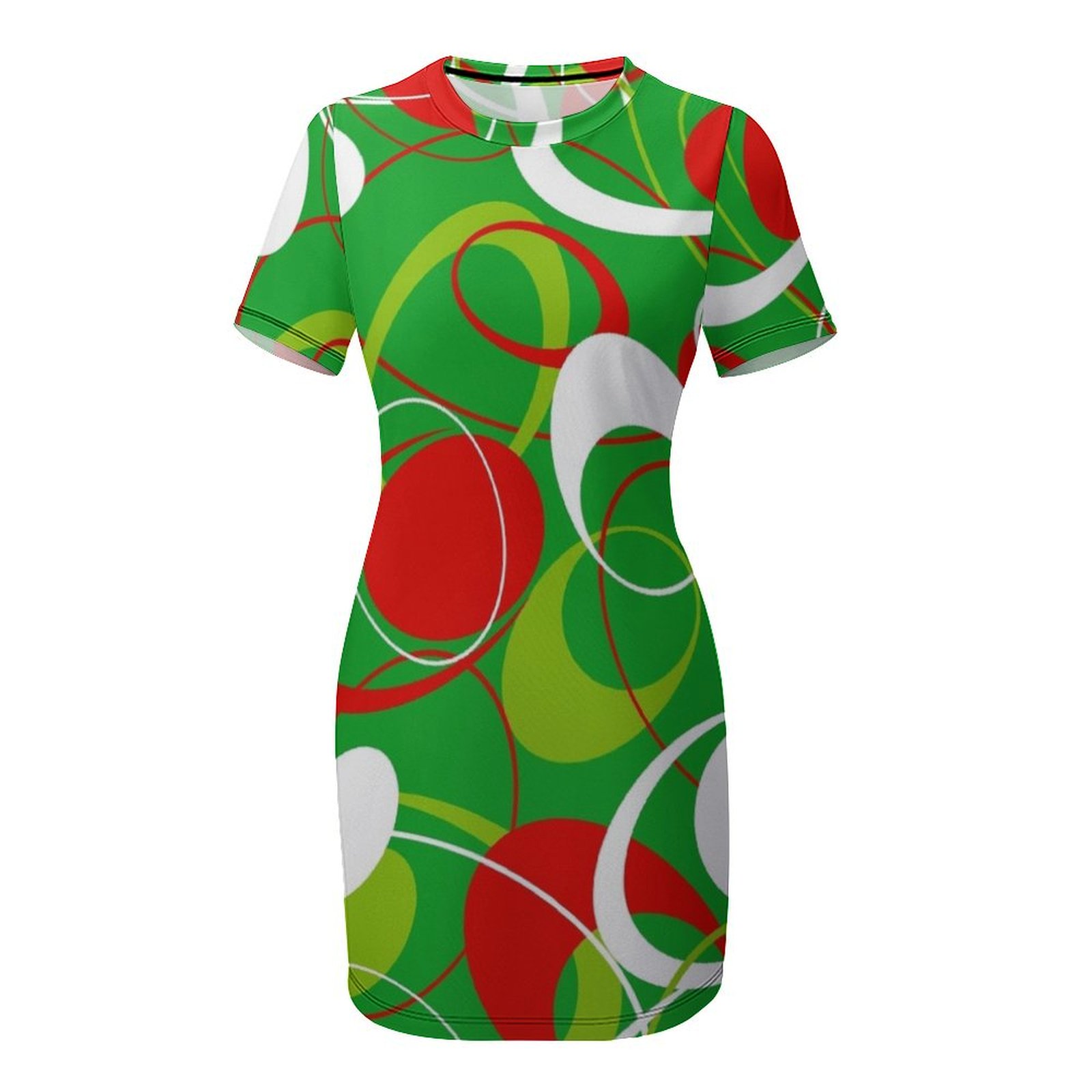 Retro 60'lar Oval Kısa Kollu E - Women'S Fashion Of The 60S incelemesi ve fiyatı