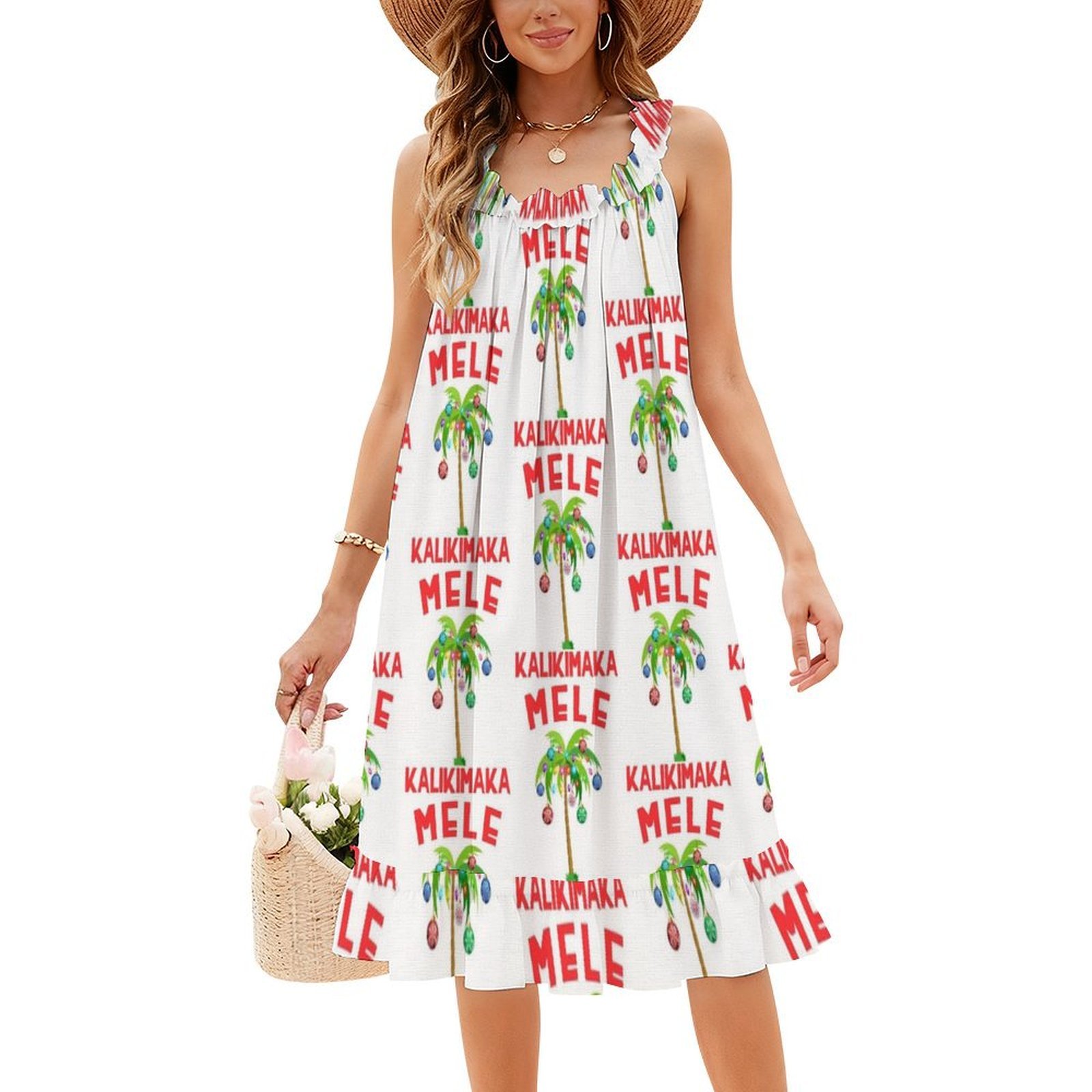 Mele Kalikimaka-Hawaii Noel Çi - Smocked Dress Women incelemesi ve fiyatı