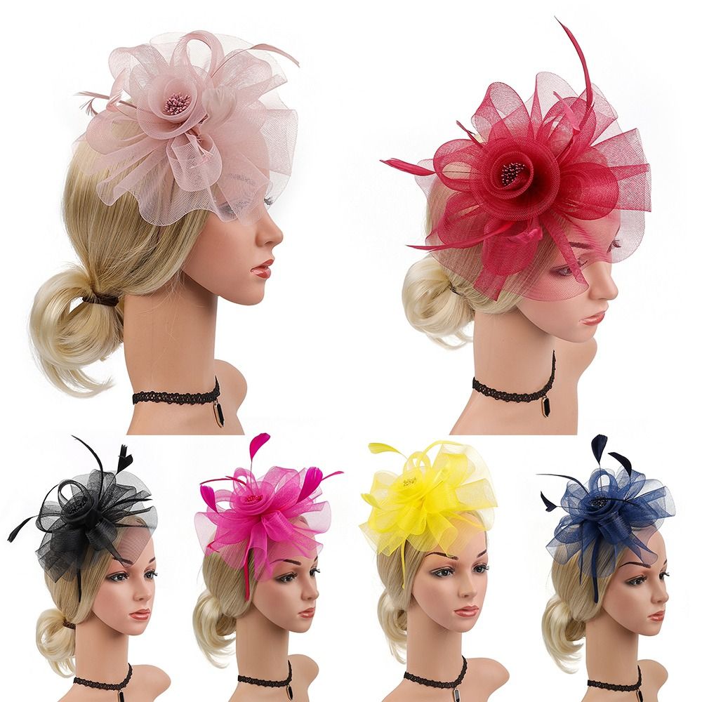 Tüyler şerit Fascinator şapkal - Women'S Fashion Kentucky Derby incelemesi ve fiyatı