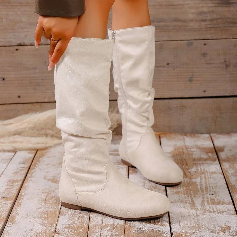 2025 Kış Yeni Moda Yan Fermuar - Women'S Fashion Boots 2025 incelemesi ve fiyatı