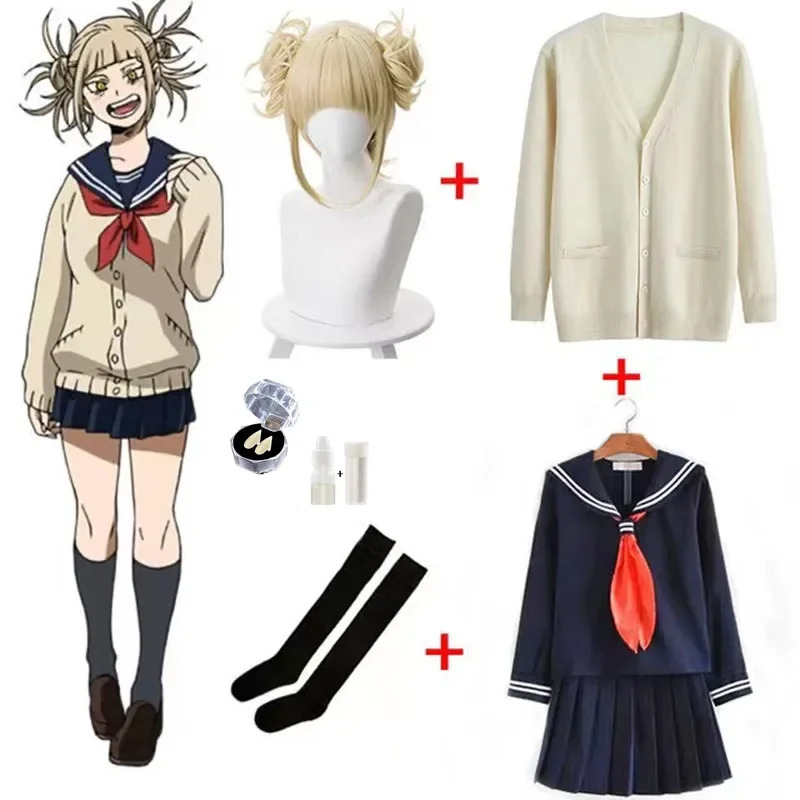 Anime My Hero Academia Himiko  - Knitted Vest Women incelemesi ve fiyatı