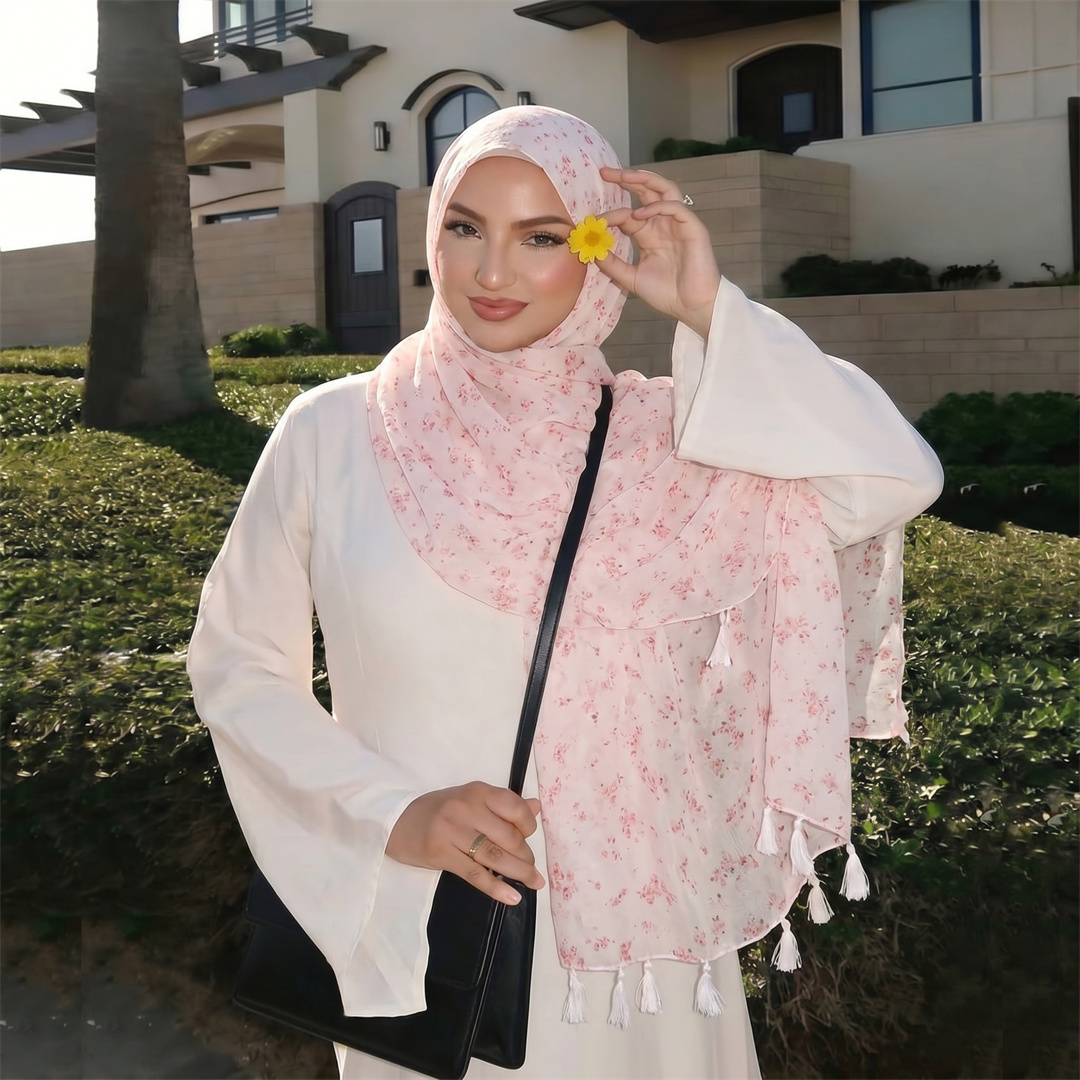 Moda Kadınlar Püsküllü Hijab Y - Women Fashion Images incelemesi ve fiyatı
