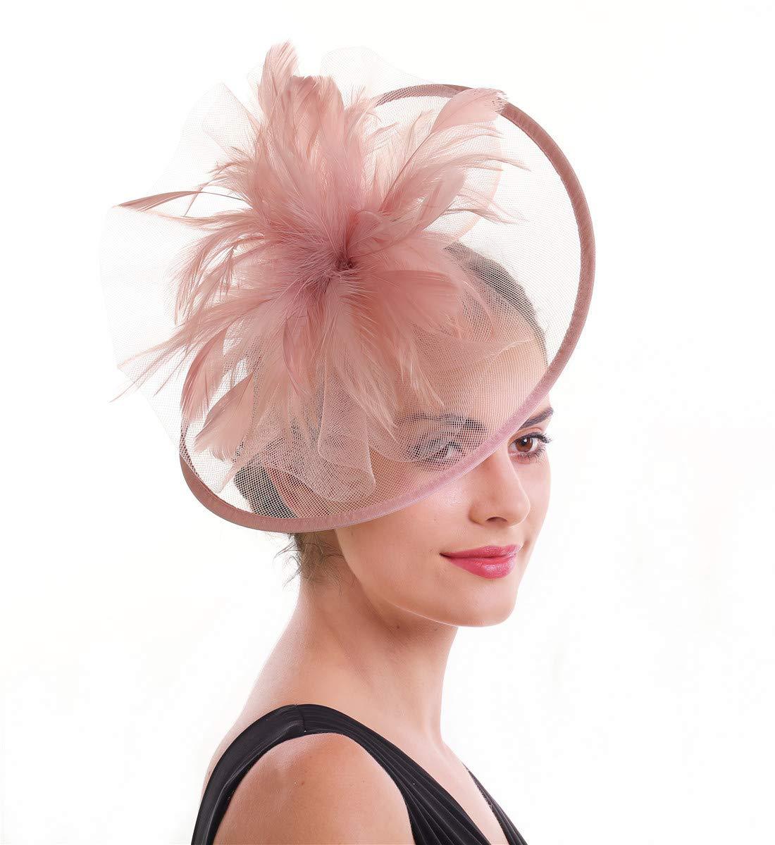 Kadın tüy ator ator şapka örgü - Women'S Fashion Kentucky Derby incelemesi ve fiyatı