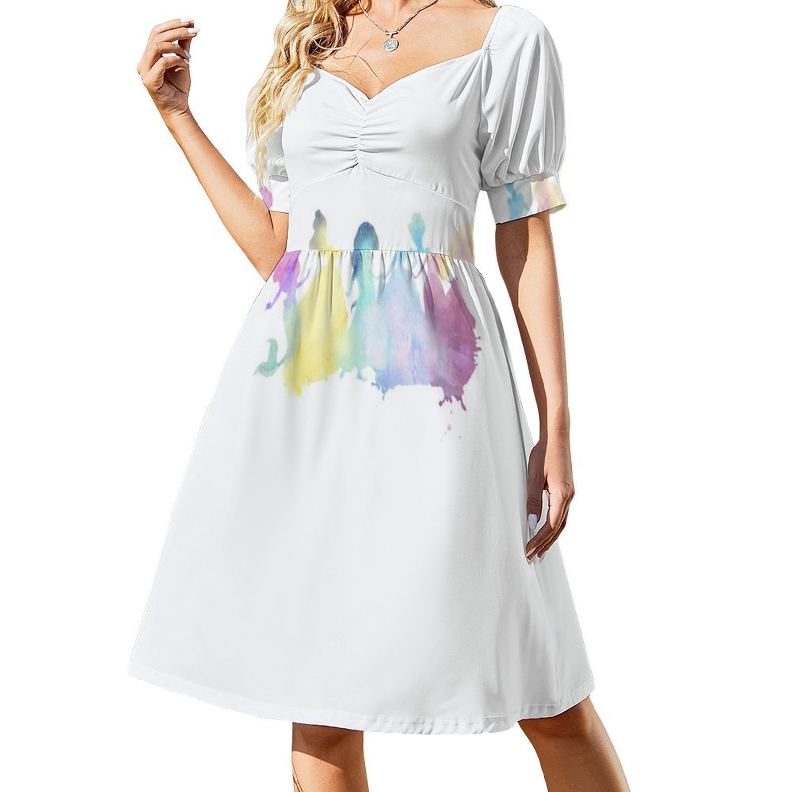 Prenseslerin Renkleri Çiçekli  - Smocked Dress Women incelemesi ve fiyatı