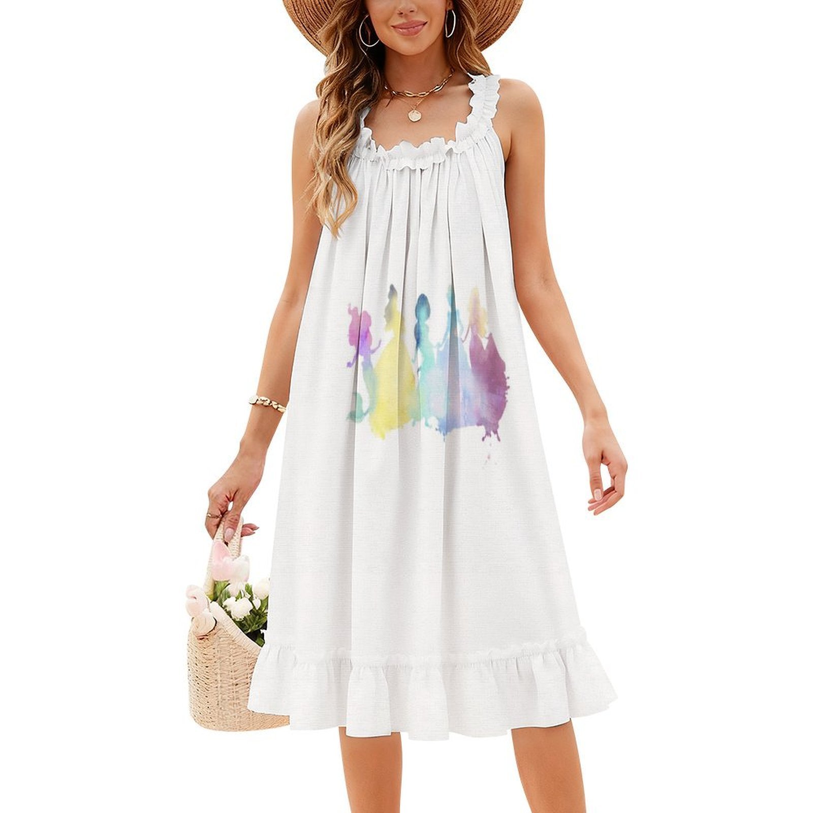 Prenseslerin Renkleri Çiçekli  - Smocked Dress Women incelemesi ve fiyatı