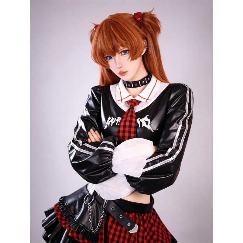 A;3\v,7'd/Asuka Langley Soryu  - Knitted Vest Women incelemesi ve fiyatı