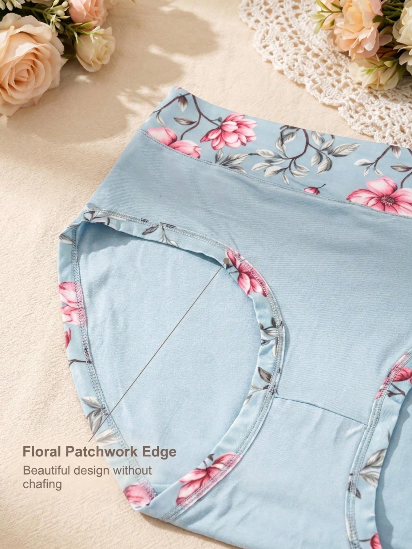 5PCS Büyük Beden Kadın Çiçek D - Women Fashion Images incelemesi ve fiyatı