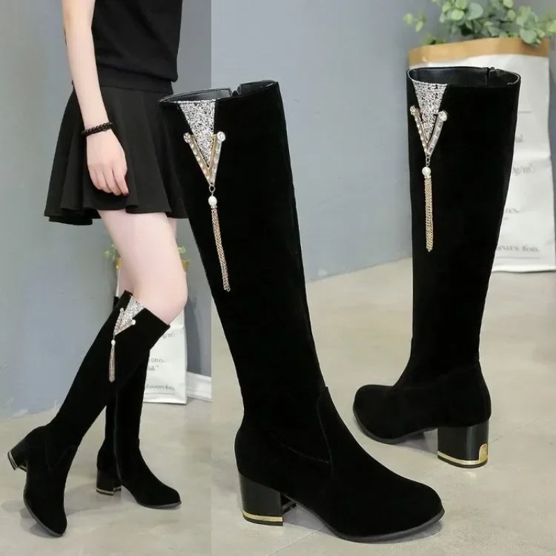 Kadın Diz Üstü Çizmeler Lüks T - Women'S Fashion Boots 2025 incelemesi ve fiyatı