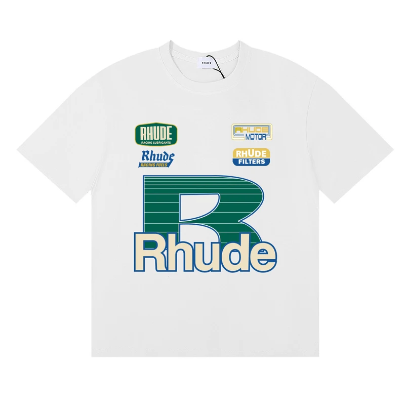 Streetwear Marka Rhude T-shirt - Women Fashion Brand Logo incelemesi ve fiyatı
