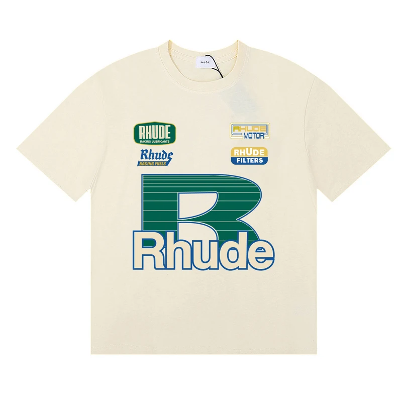 Streetwear Marka Rhude T-shirt - Women Fashion Brand Logo incelemesi ve fiyatı