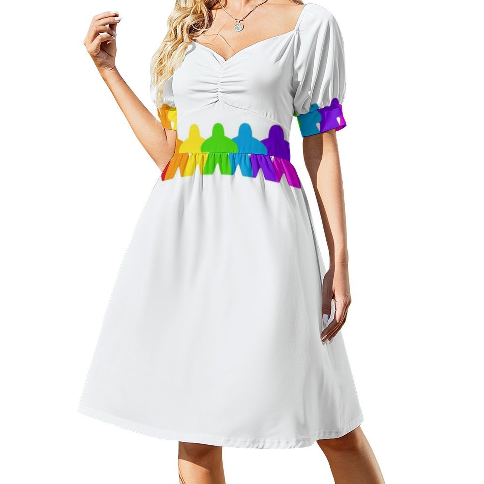 Meeples-Gaymer Pride'nin Tüm R - Smocked Dress Women incelemesi ve fiyatı