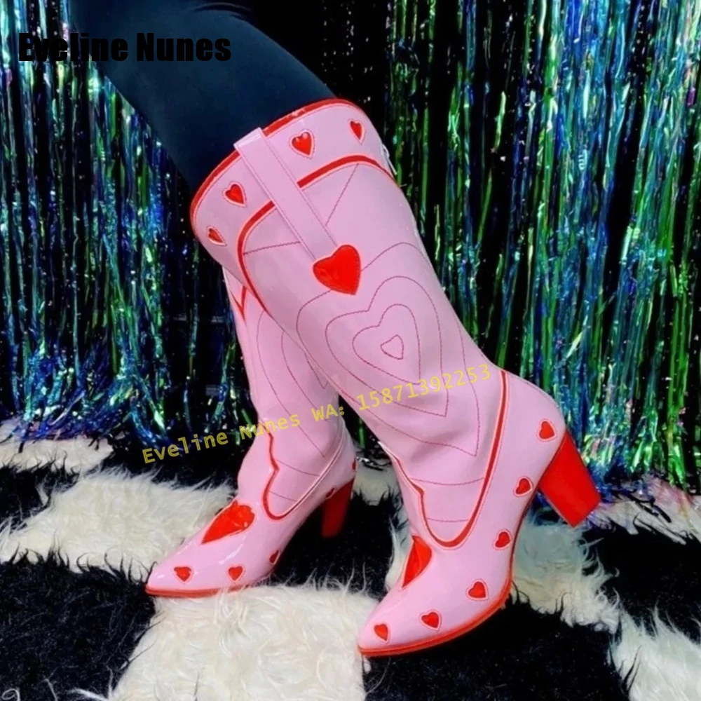 Pembe Kalp Uzay Cowgirl Çizmel - Women'S Fashion Boots 2025 incelemesi ve fiyatı