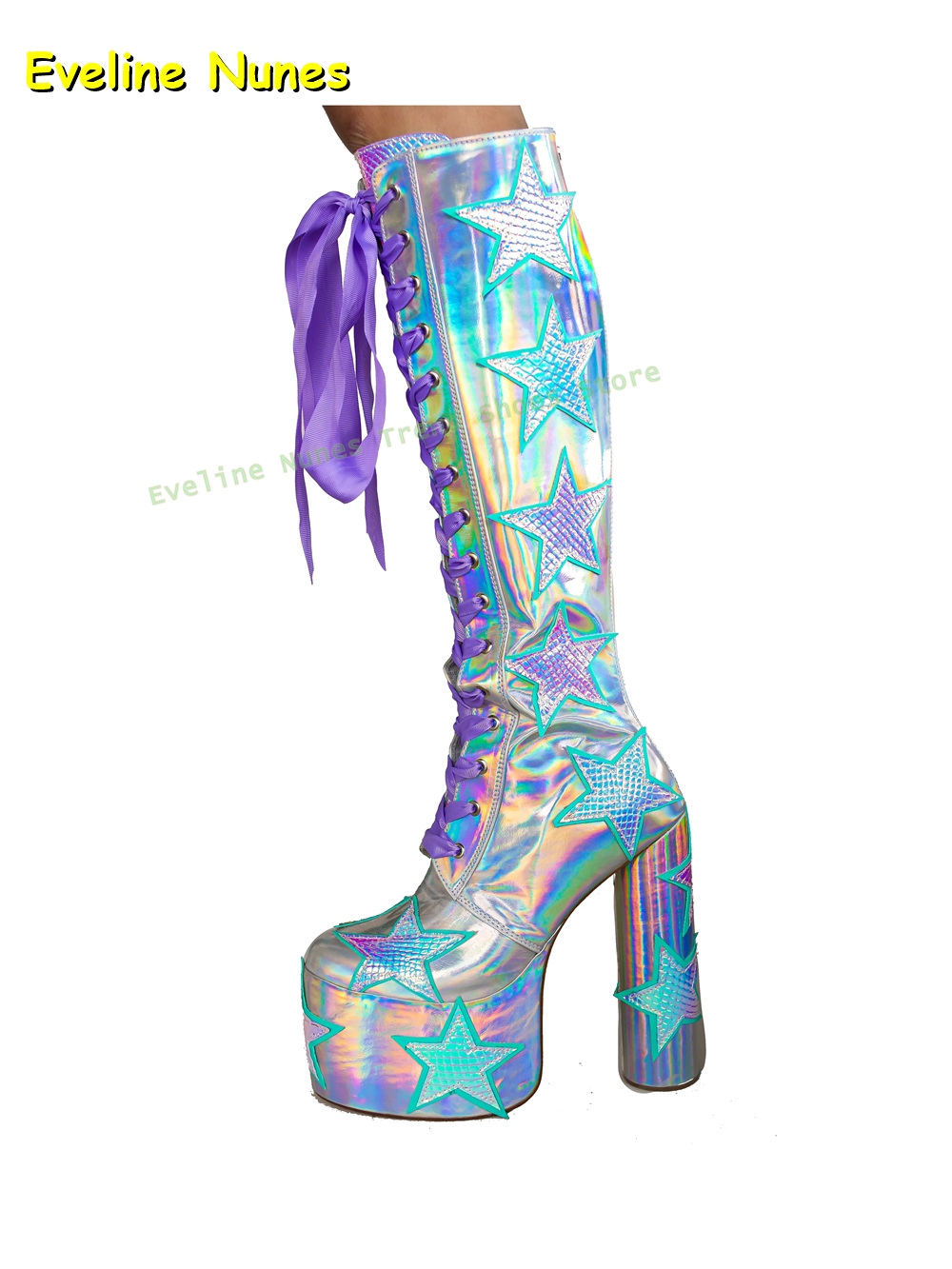 Yıldız Baskı Çok Renkli Platfo - Women'S Fashion Boots 2025 incelemesi ve fiyatı