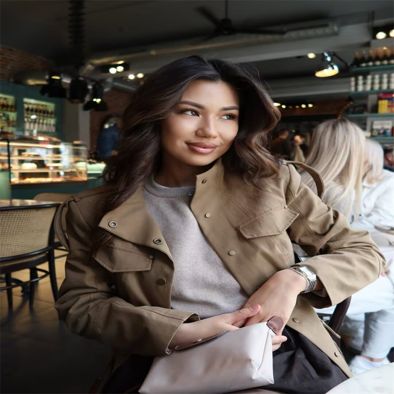 Askeri Stil Yardımcı Ceket Kad - Women'S Fashion Utility Vest incelemesi ve fiyatı