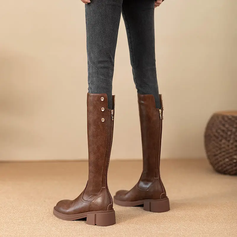 Sonbahar Kış Orta Topuklu Kadı - Women'S Fashion Boots 2025 incelemesi ve fiyatı